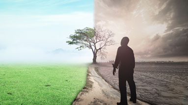 Image_World-change-and-global-warming-concept-Business-man-standing-between-climate-worsened-with-good-atmosphere_thumbnail ÄNDERE WAS DU GLAUBST, ÄNDERT DEIN LEBEN (TEIL 1 VON 3)