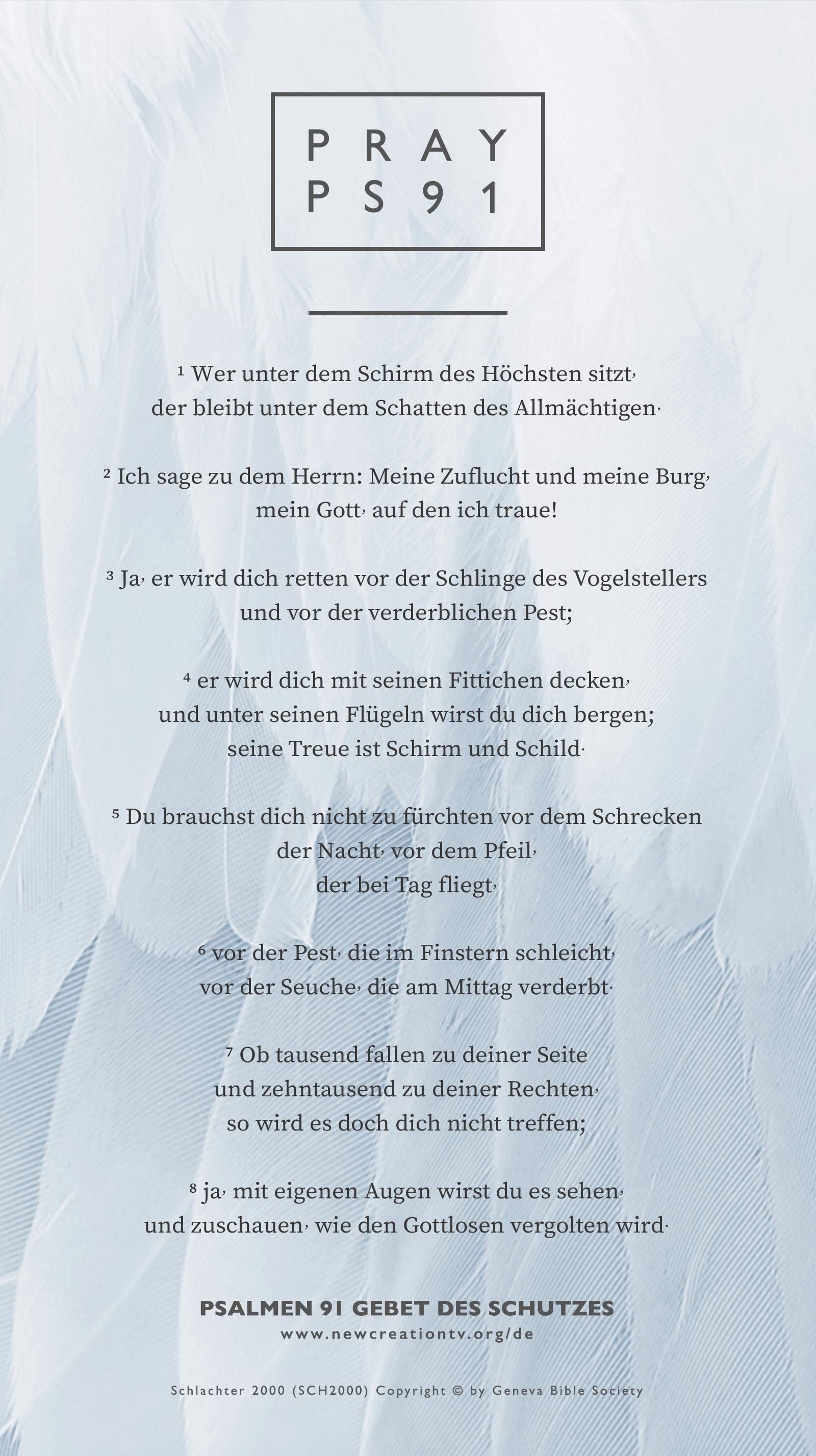 Ps-91_DE_1-to-8 Gottes Versprechen &ndash; Bibelverse zur Ermutigung | New Creation TV